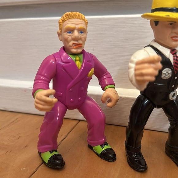 Dick Tracy Characters, Disney Playmates Toys Inc. 3x 4.5x2.5” - Picture 5 of 6